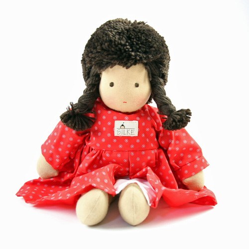 SILKE ジルケ人形（小）：友だちになってくれるお人形 | krtek select toys