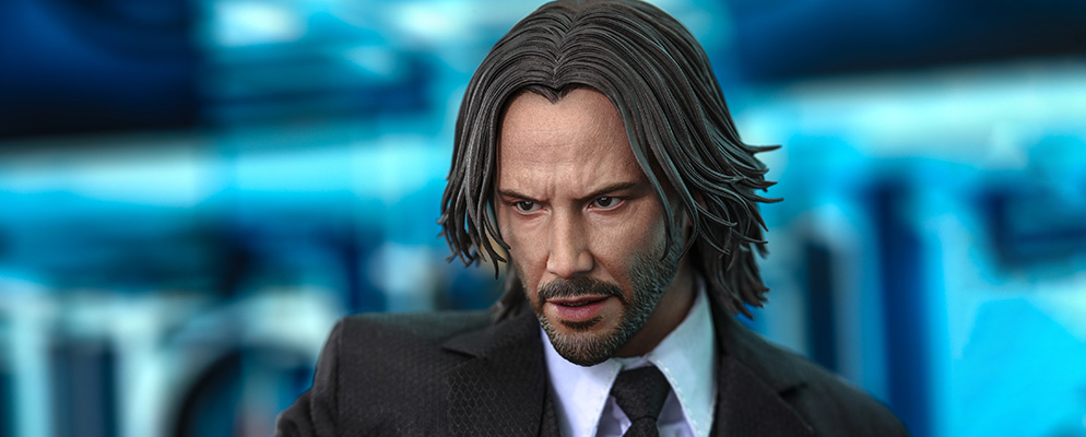 1/6 カスタムヘッド 『ジョン・ウィック チャプター2』バトルダメージ