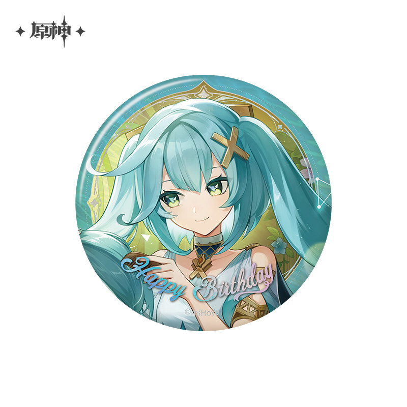 原神 15pt】原神 命定の日 2025生誕祭 缶バッジ Vol.2【予約6月中旬