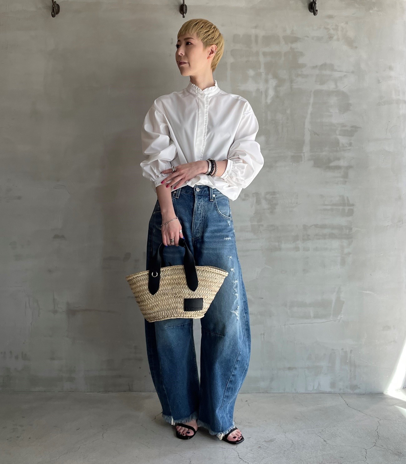 DENIM HORSESHOE MAGNOLIA｜CITIZENS OF HUMANITY｜HÉLIOPÔLE（エリオ