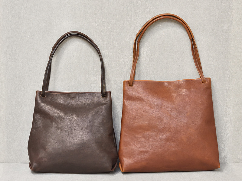 軽くて斜め掛けも出来る使い勝手抜群のショルダートート / 革鞄のHERZ