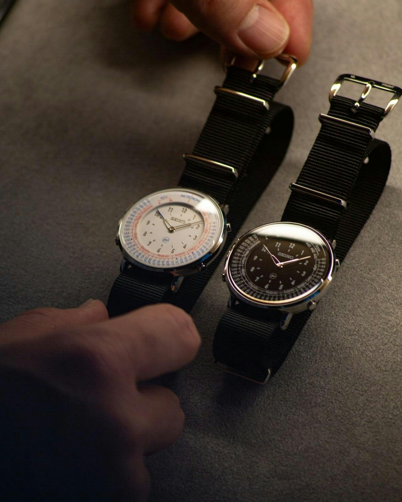 A Fragment x Seiko Watch That Can Tune a Guitar