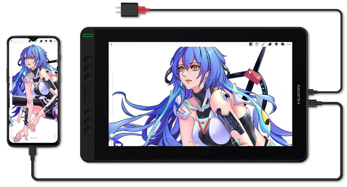 Huion Kamvas 13 ポータブル液晶ペンタブレット