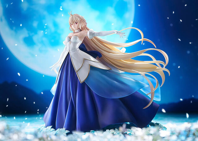 風にたなびく髪やドレスの美しさに息をのむ…！『月姫』より真祖の姫君