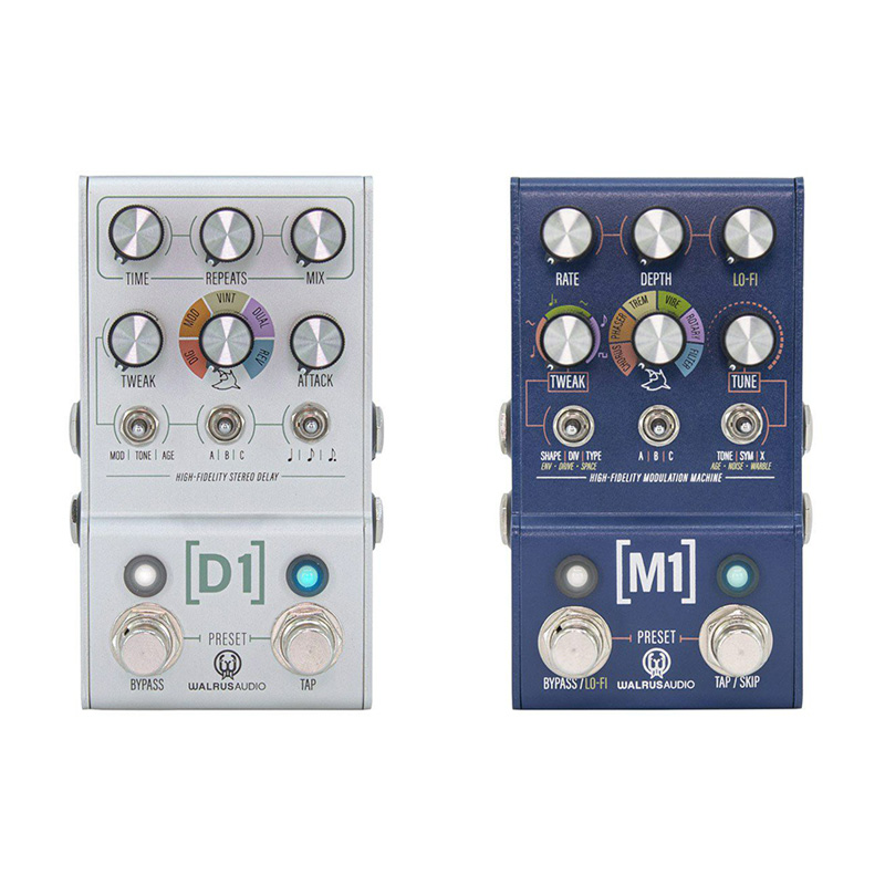 WALRUS AUDIO】“MAKO Series”にモジュレーションに特化した『M1』が新
