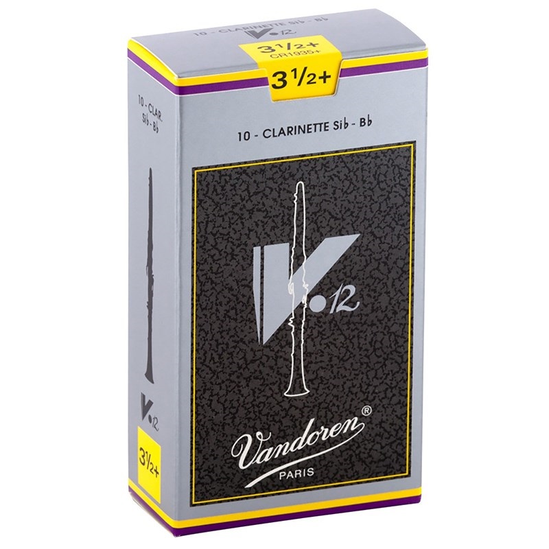 VANDOREN 《硬さ：3-1/2+》B♭クラリネット用リード バンドレン V12