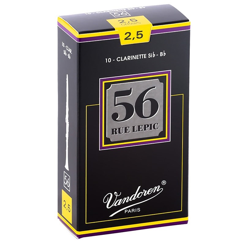 VANDOREN 《硬さ：2.5》B♭クラリネット用リード バンドレン ルピック