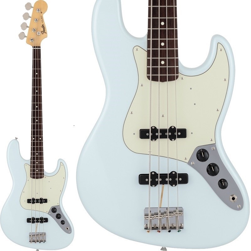 Fender Made in Japan Traditional 60s Jazz Bass (Sonic Blue