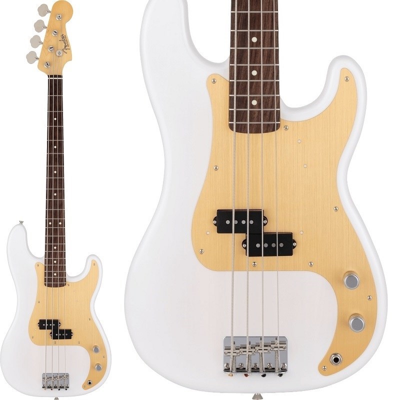 Fender Made in Japan Traditional 50s Precision Bass (White Blonde