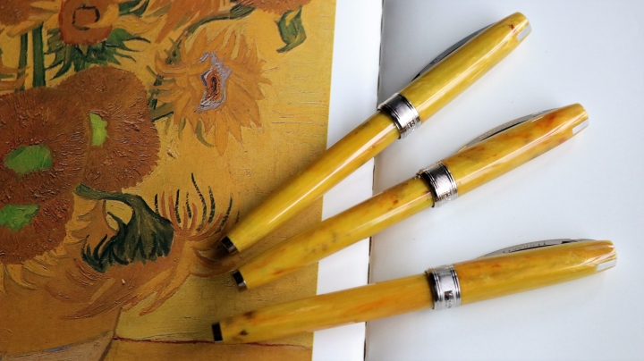 ビスコンティ ヴァンゴッホ コレクション ひまわり 万年筆 Visconti