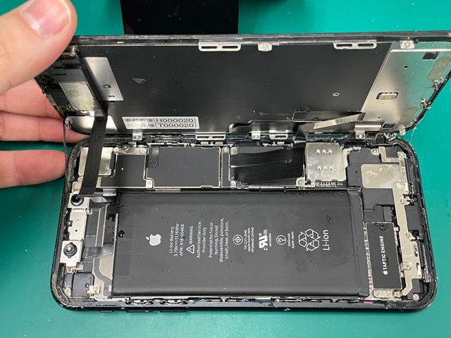 iPhoneXRの水没修理を承りました！ | iPhone修理アイサポ 修理事例