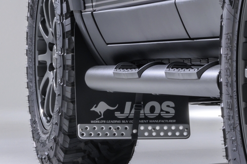 JAOS マッドガードⅢ フロントセット ブラック ランドクルーザー 250系