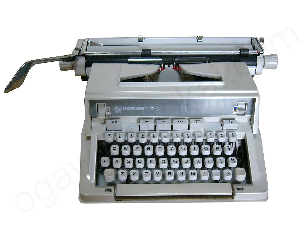 HERMES 3000 中古タイプライター｜タイプライター専門店の尾河商会