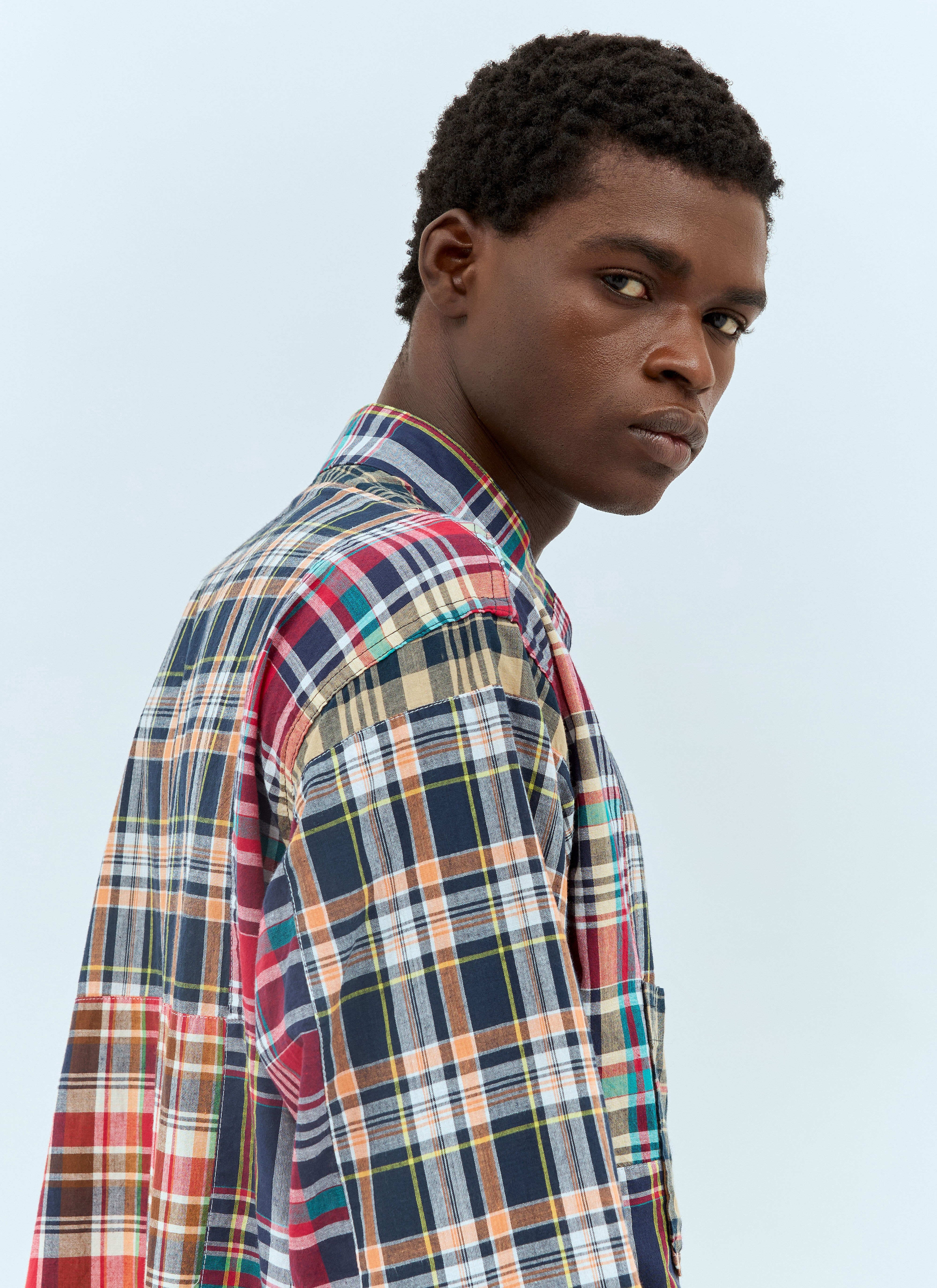 Engineered Garments Men's' Dayton Shirt in Red | LN-CC®