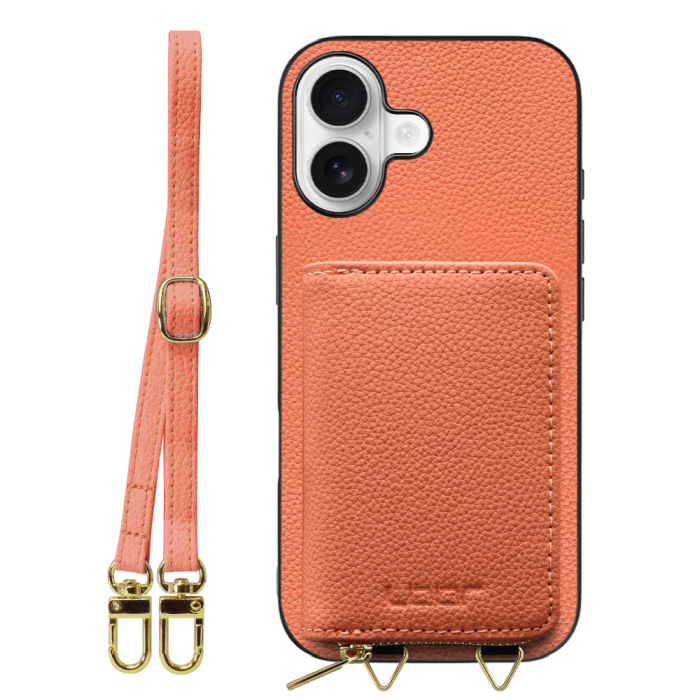 LooCo Official Shop / [ LOOF LUXURY-SHELL POUCH ] iPhone 17
