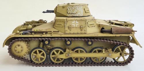 Building the Takom Panzer I (Pz.Kpfw.I) Ausf.A #1008 for R/C 1/16