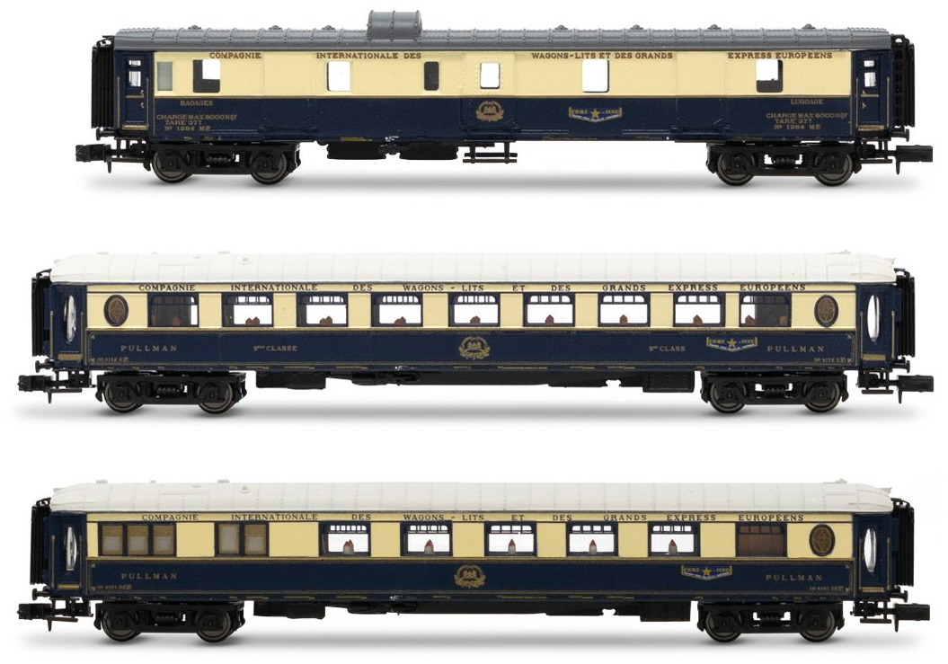 Arnold HN4488 鉄道ゲージ N 3点セットの客車「エトワール・デュ