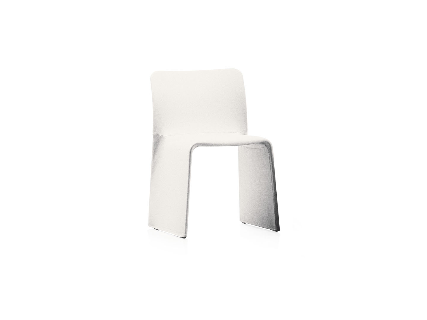 Modern chair with minimalist design - Glove - Molteni&C