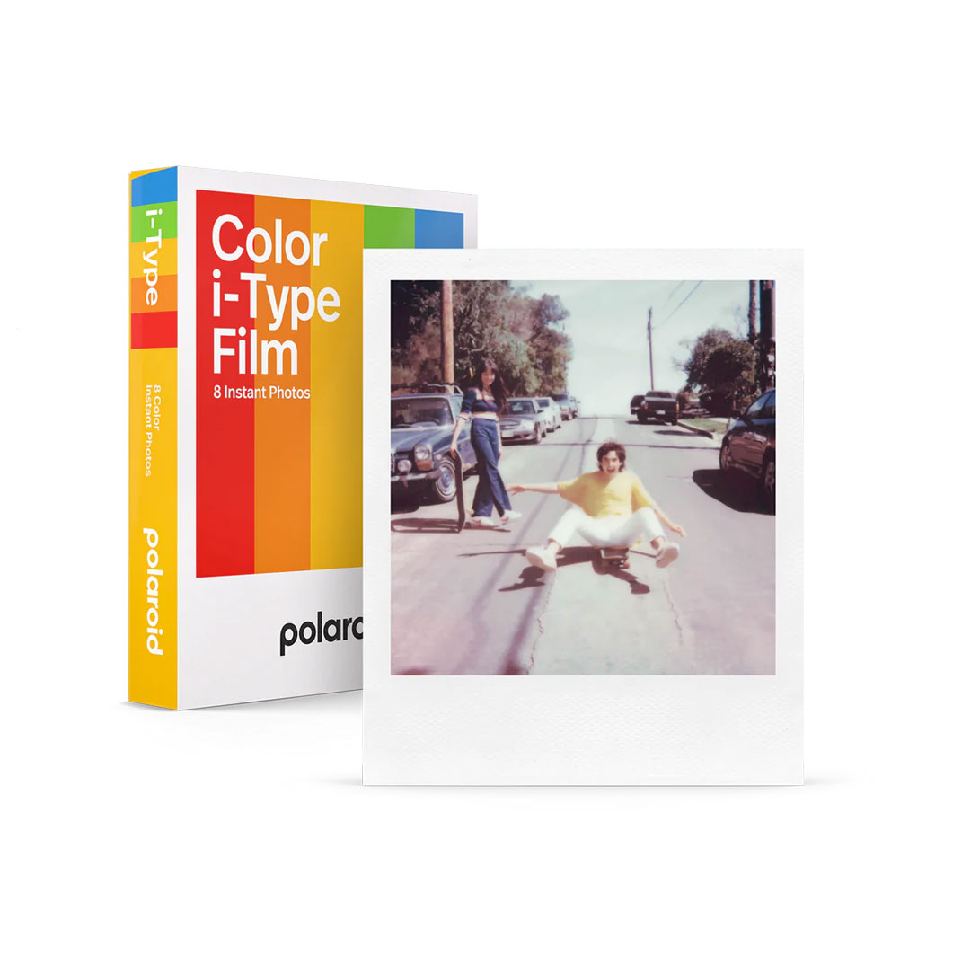 Polaroid i‐Type カラーフィルム（8枚入り）(カラーフィルム ホワイト