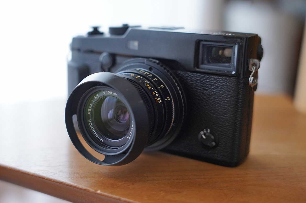 広角オールドレンズ「M-ROKKOR 28mm f2.8」購入レビュー。デザインの