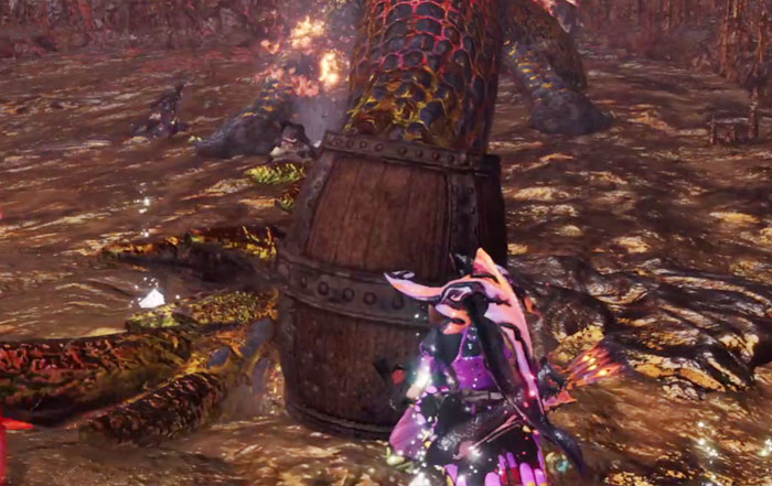 MHWI】時間切れ対策! マスターマム終盤の「大タル爆弾G」使用