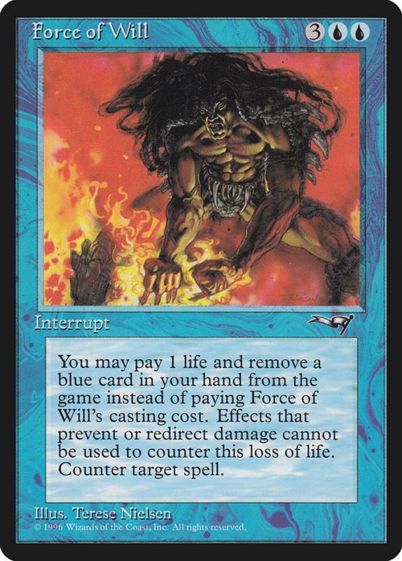 意志の力/Force of Will》[ALL] - MTG専門店 Initiative