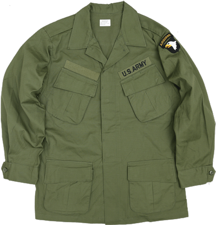 U.S.MILITARY ジャングルファティーグ 後期型 ジャケット ミリタリー
