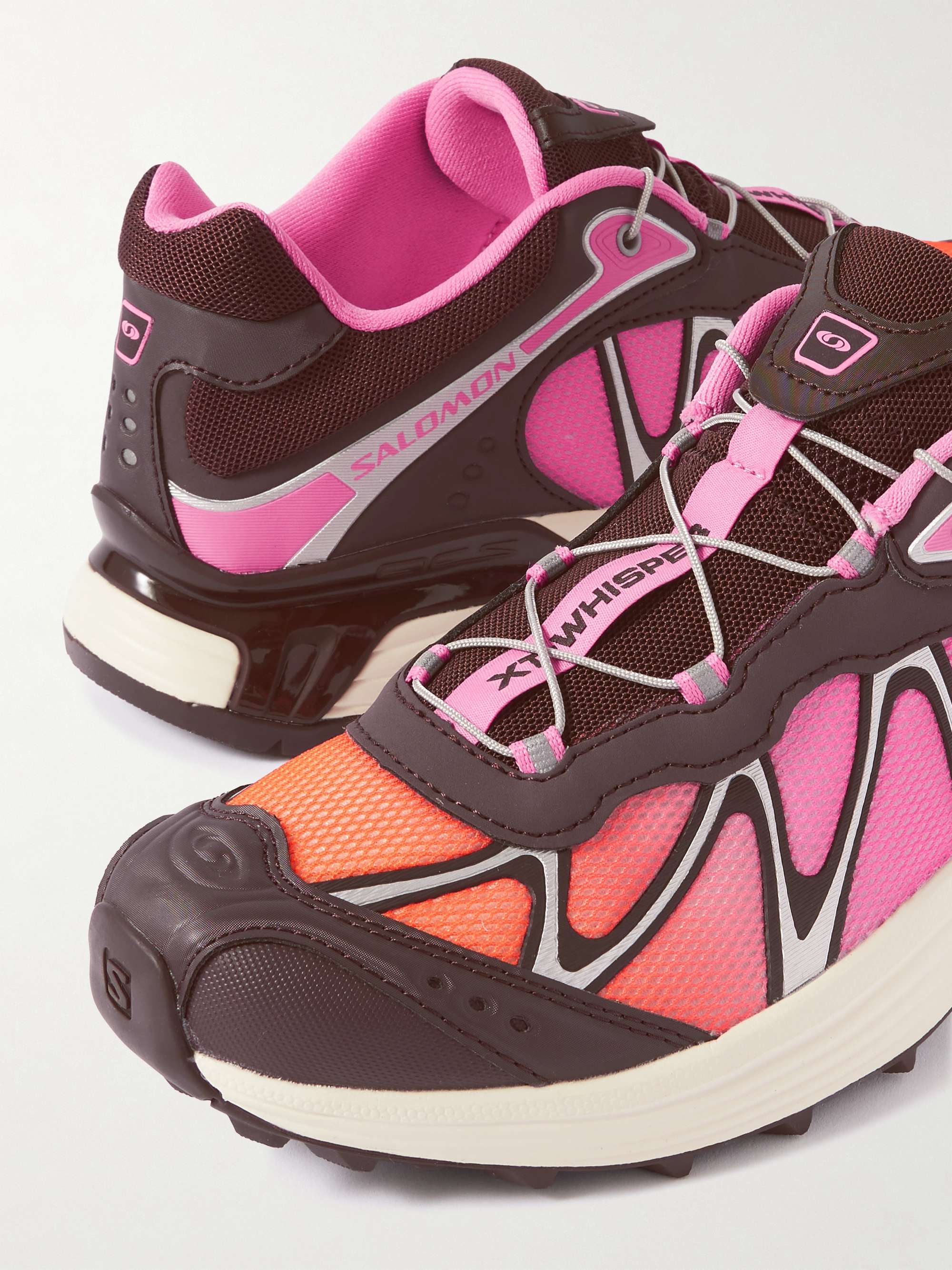 SALOMON XT-Whisper rubber-trimmed mesh sneakers | NET-A-PORTER