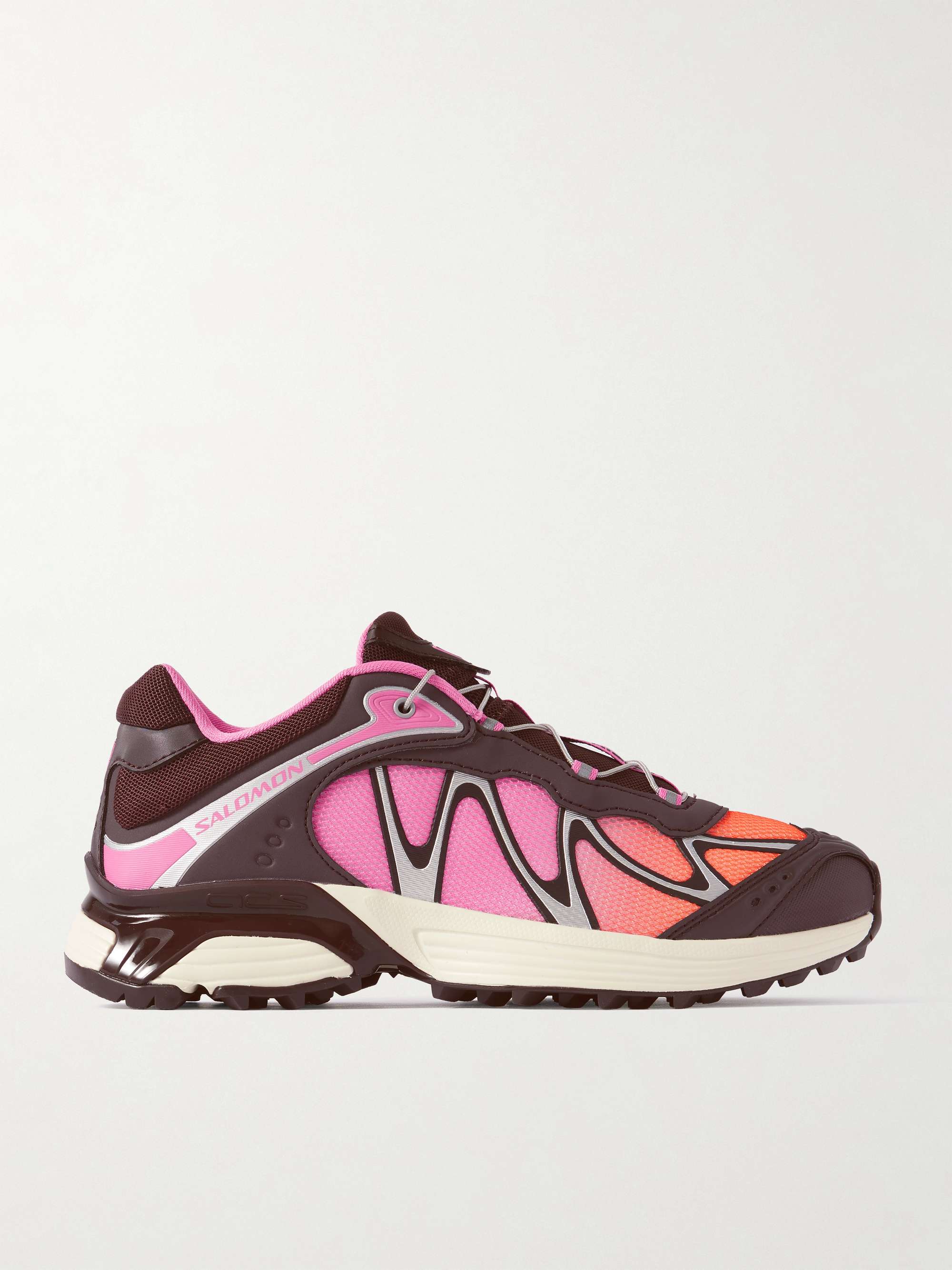 SALOMON XT-Whisper rubber-trimmed mesh sneakers | NET-A-PORTER