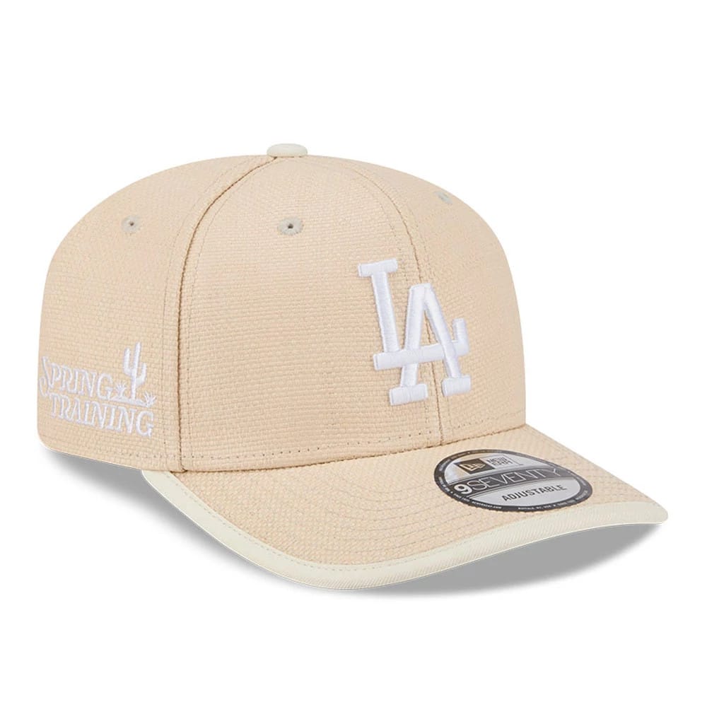 MLB Wicker LA Dodgers Cream 9SEVENTY Stretch Snap Cap | NEC EU