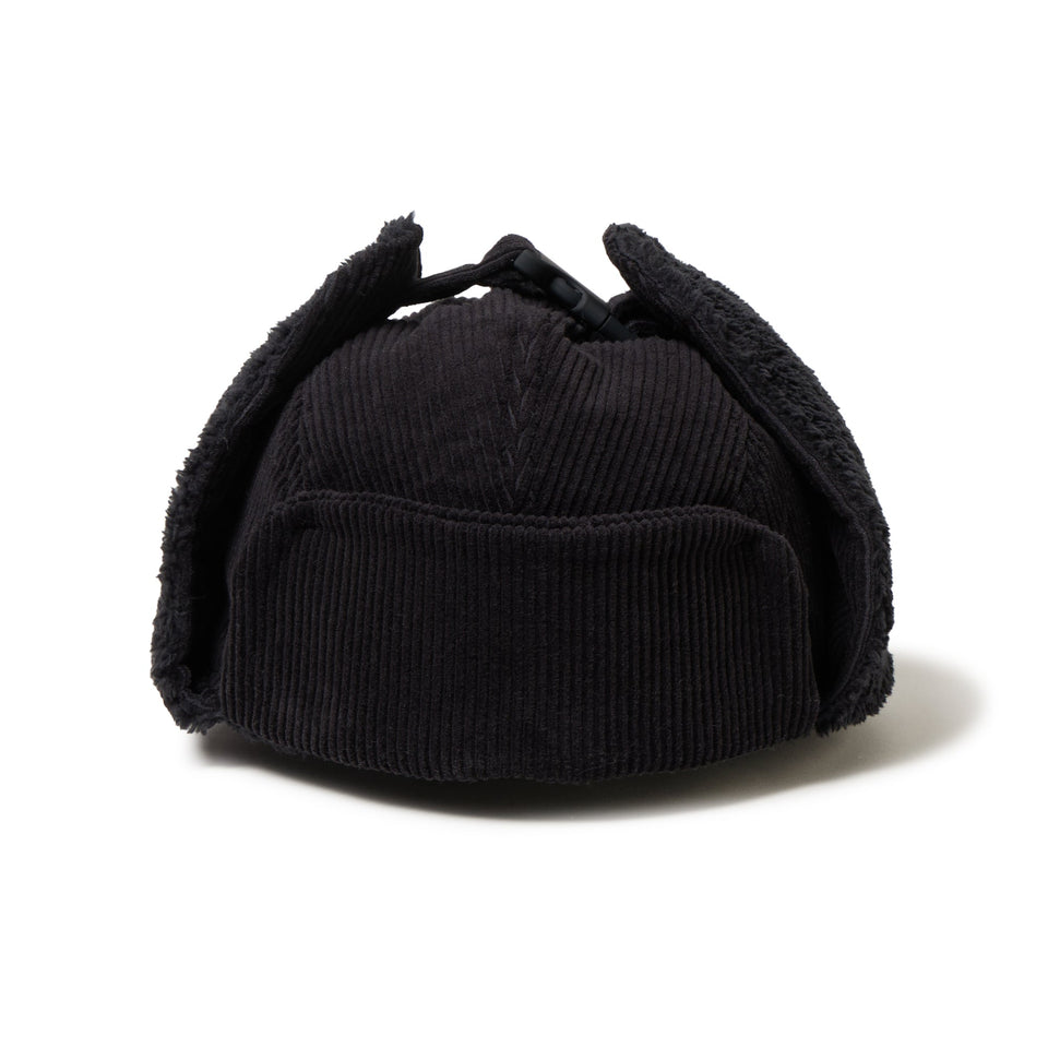 トラッパー 8W Corduroy コーデュロイ Minkfleece ブラック