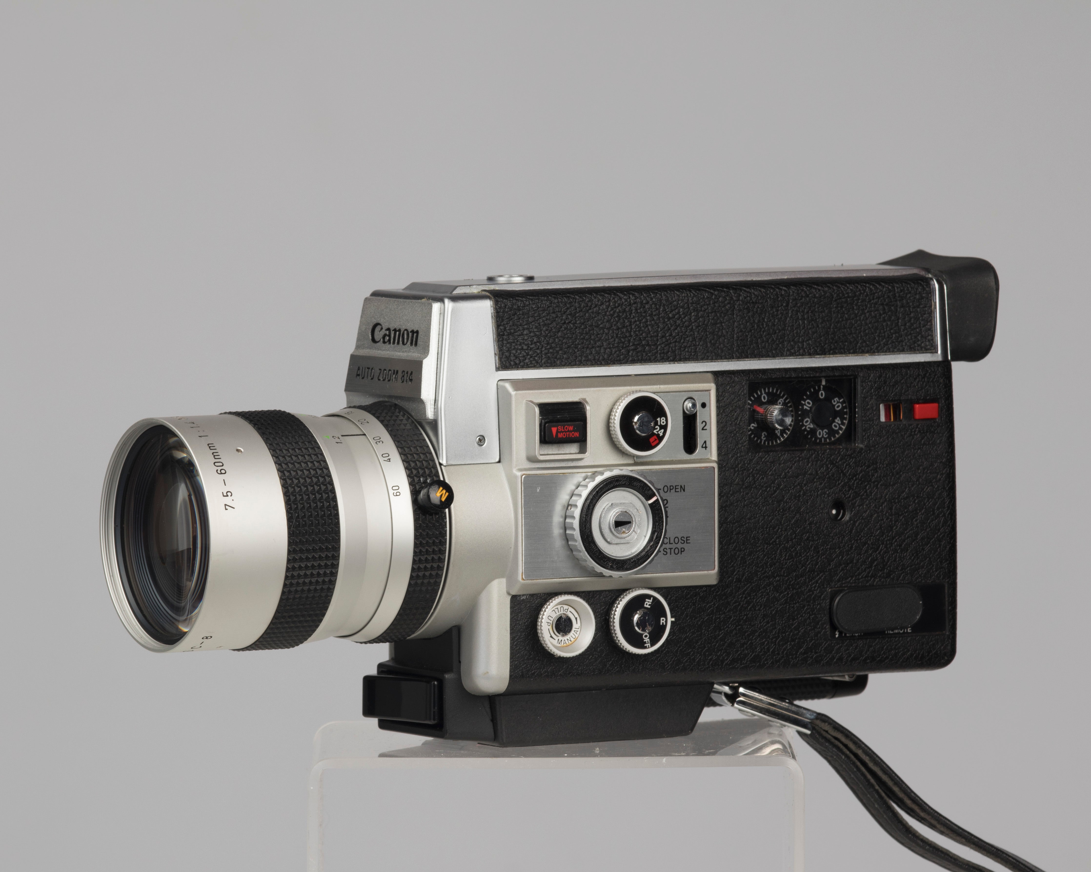 Canon Auto Zoom 814 Electronic Super 8 movie camera – New Wave Pool
