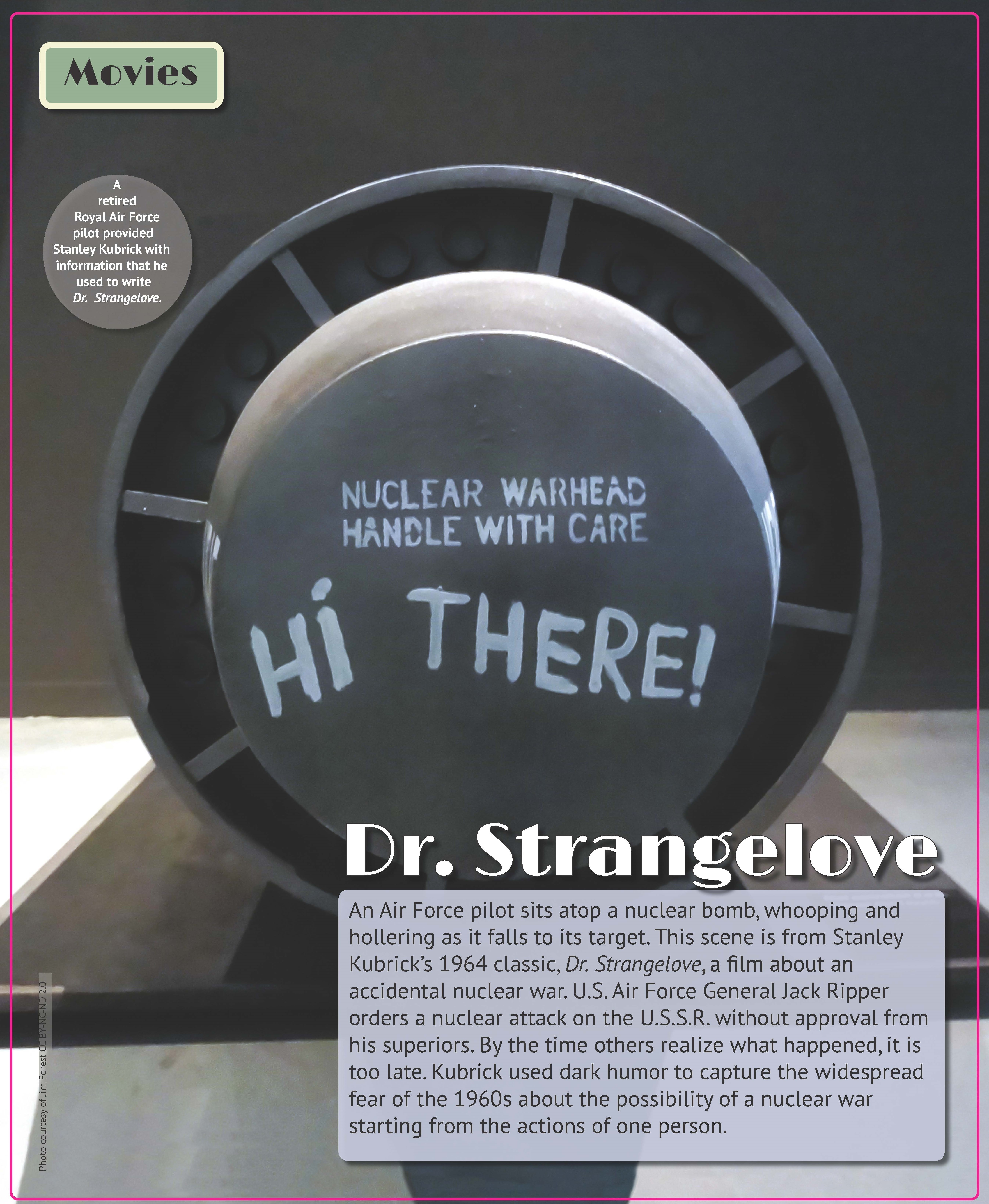B Reactor Atomic Culture Room: Dr. Strangelove (U.S. National Park