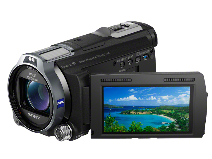 HDR-PJ760V 特長 : うれしいプロジェクター機能 | デジタルビデオ