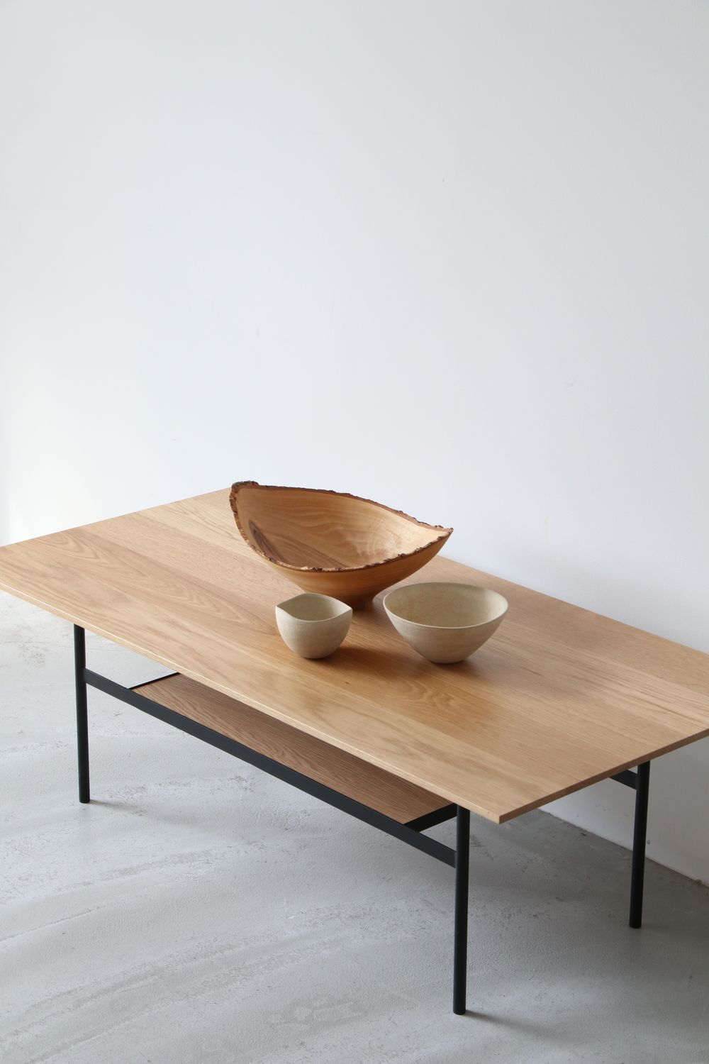 LOW TABLE[RF-098〈OAK〉] | 北欧家具・オーダー家具なら【SAC WORKS】