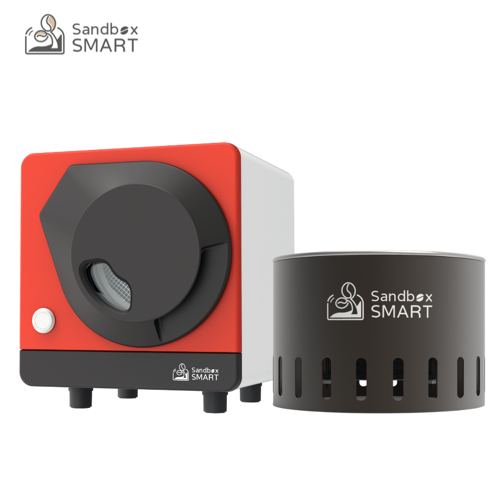 Sandbox Smart R1 Coffee Roaster +C1 Cooling Tray Combo (Red