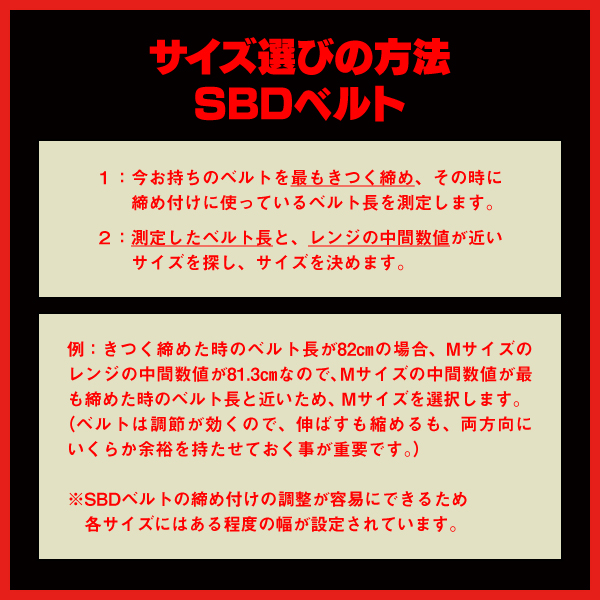 パワーリフティングベルト13mm | SBD Apparel Japan