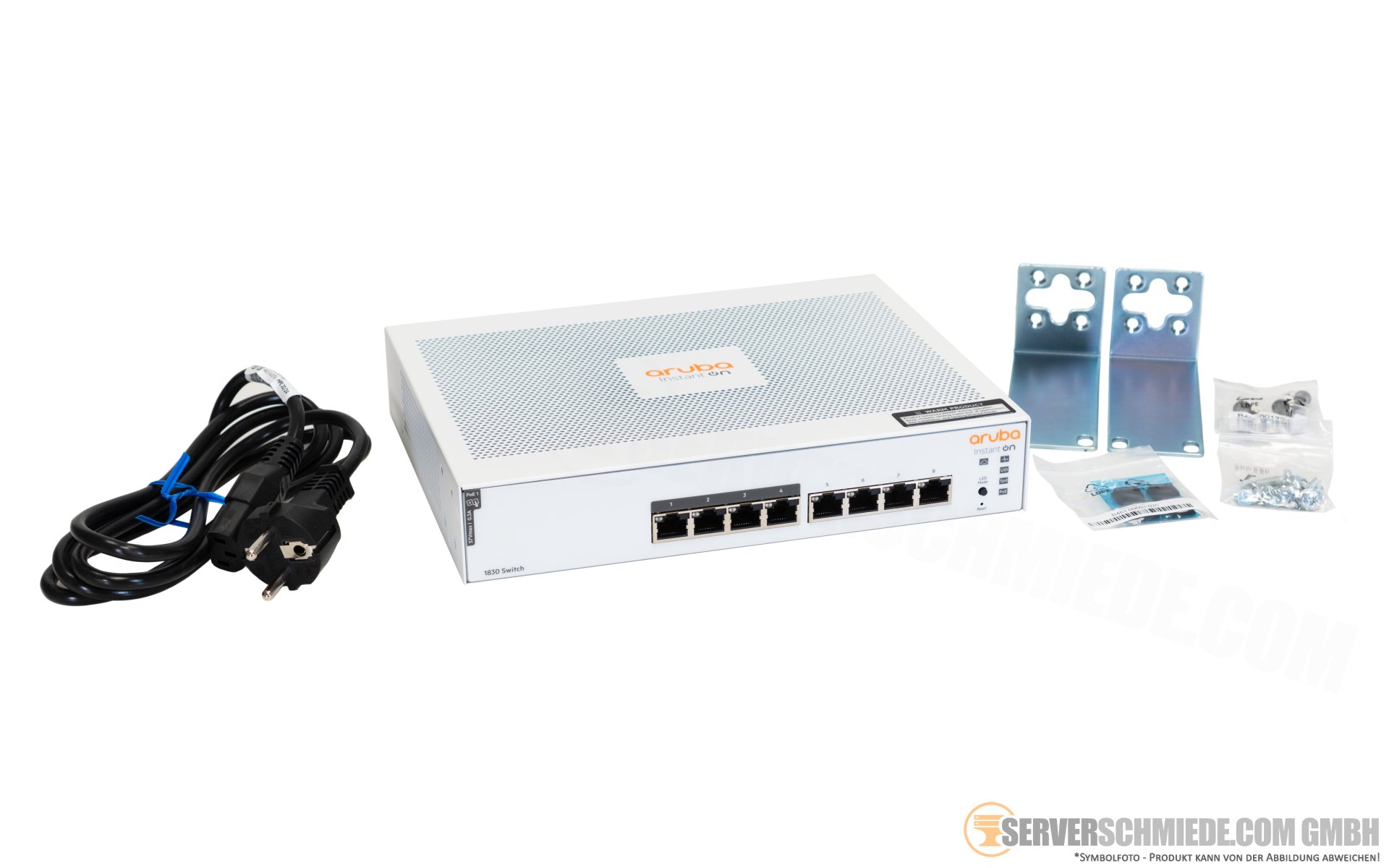 HP Aruba Instant On 1830 8-Port PoE 1GbE Gigabit Ethernet Network