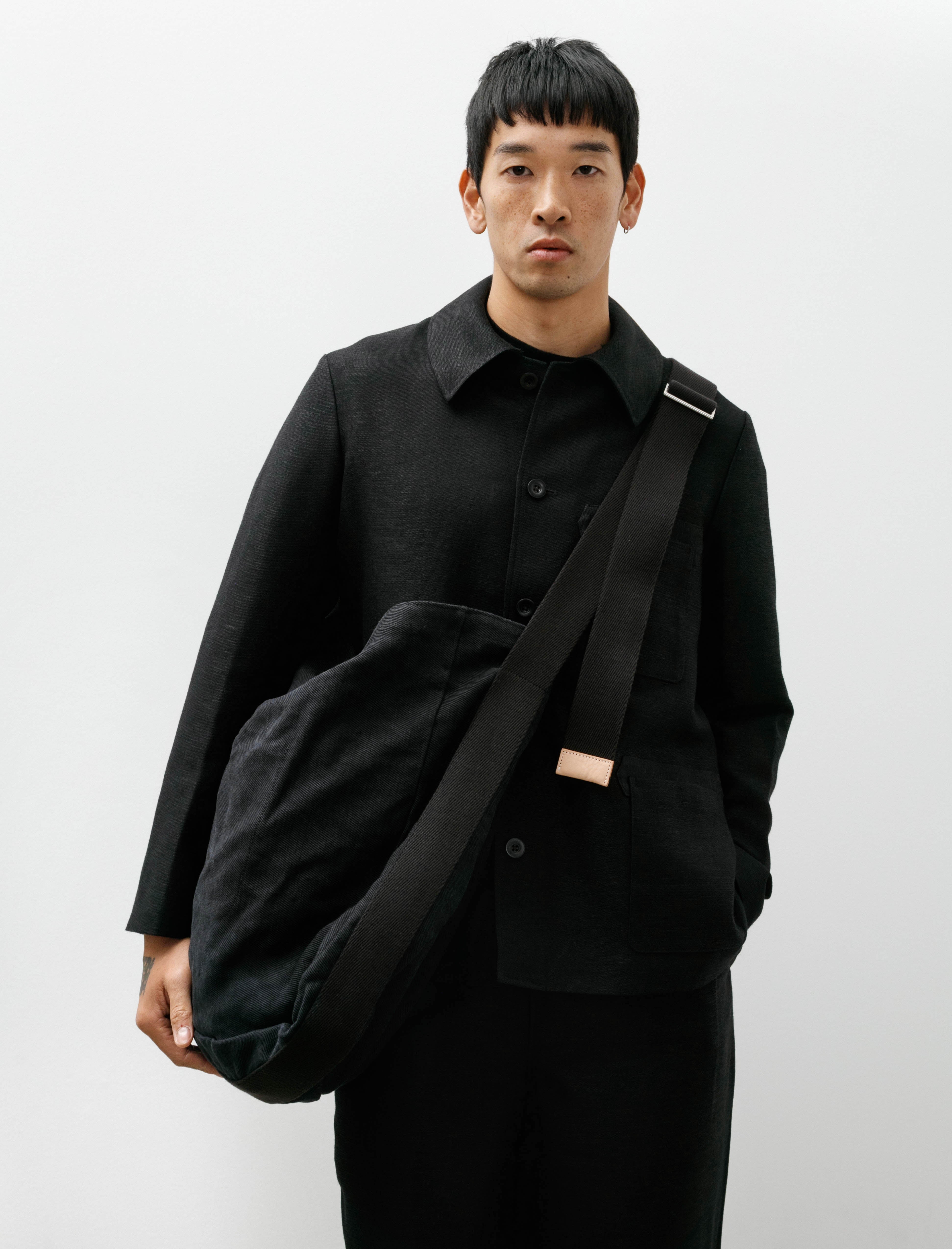 Hender Scheme Square Shoulder Bag Big Black – Neighbour