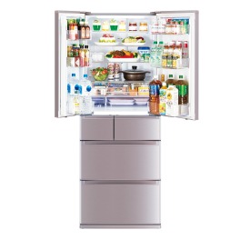 600リットル＞ 三菱電機 6ドア冷凍冷蔵庫 “置けるスマート大容量