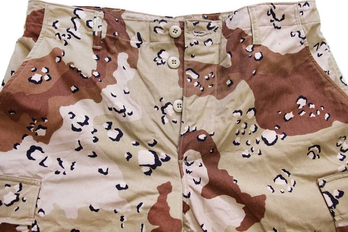 80s 米軍 U.S.ARMY チョコチップ デザートカモ BDU カーゴパンツ M-R
