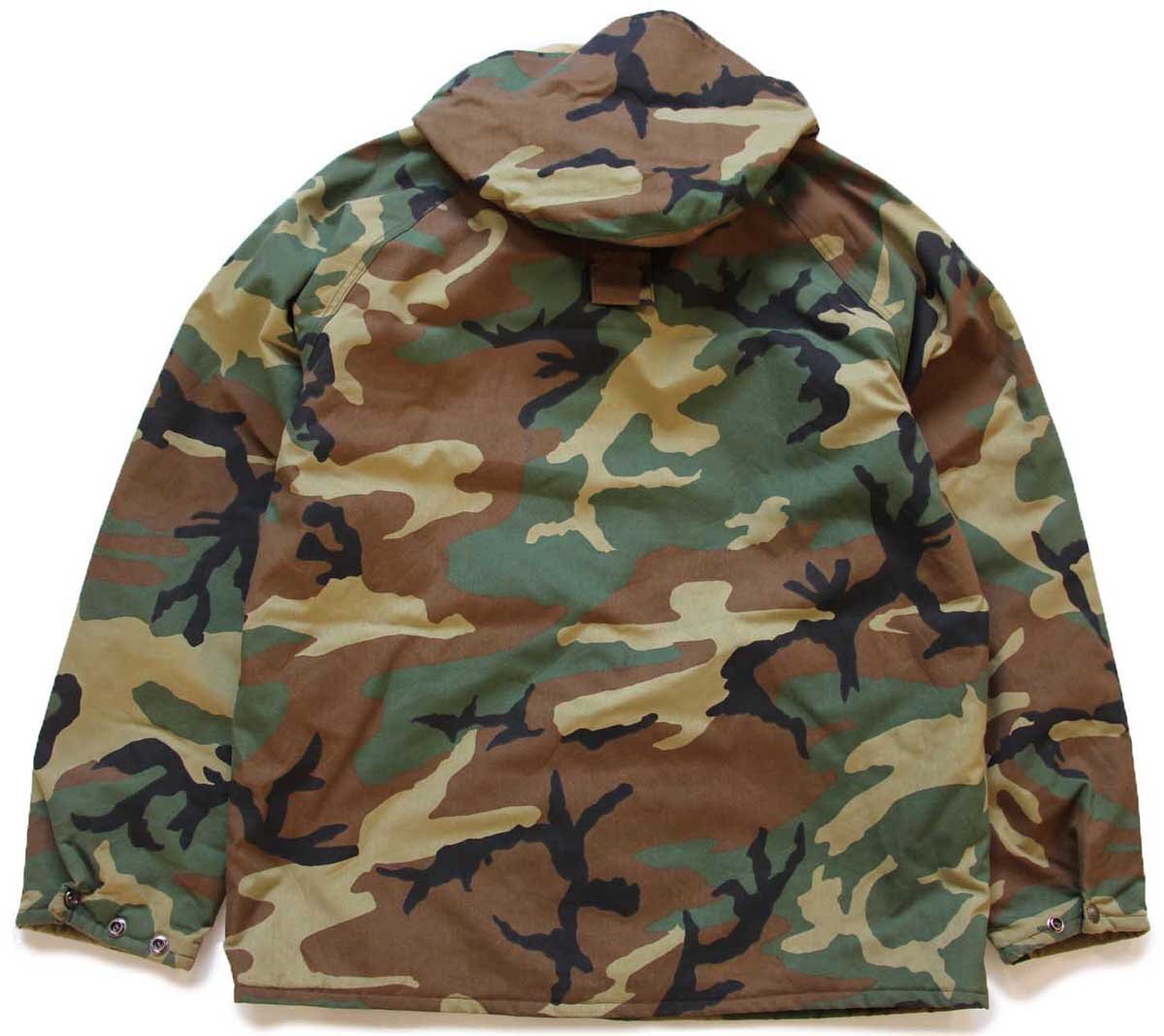90s USA製 Cabela'sカベラス ウッドランドカモ Thinsulate中綿入り