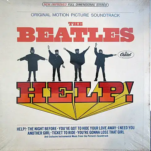 BEATLES / HELP! (76年 US REISSUE) [LP - SMAS2386]：60'S ROCK