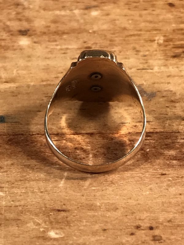 1943 Nowak 10K Gold Class Ring ゴールド ビンテージ カレッジリング