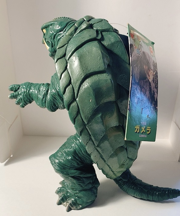 ガメラ ソフビ貯金箱 1995YUTAKA 日本製 高さ約30センチ ガメラの貯金箱！