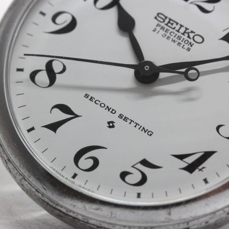 昭和54年の機械式セイコー鉄道時計/21石/19seiko-1261 – 正美堂時計店