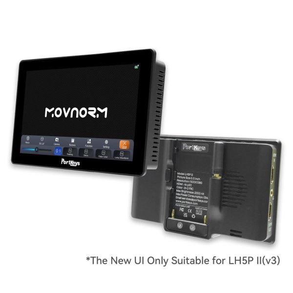 Portkeys LH5P II 5.5インチ 2000nits HDMI DSLR & ミラーレス