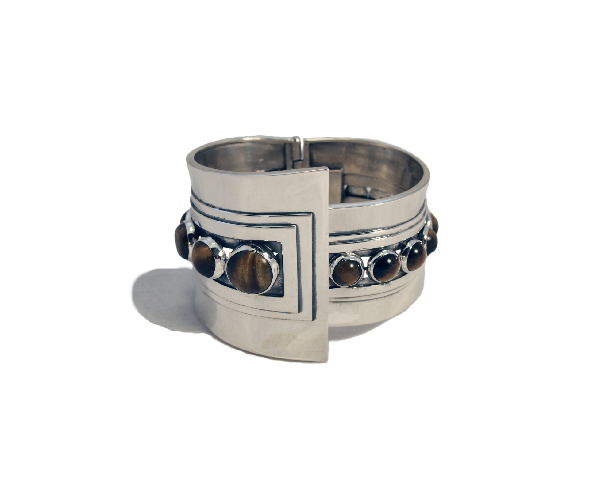 Pat Areias Classic Mexican Sterling Silver Bracelet BR07 – Pat