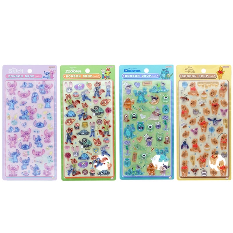 Disney(ディズニー) ボンボンドロップシール(スティッチ＆エンジェル