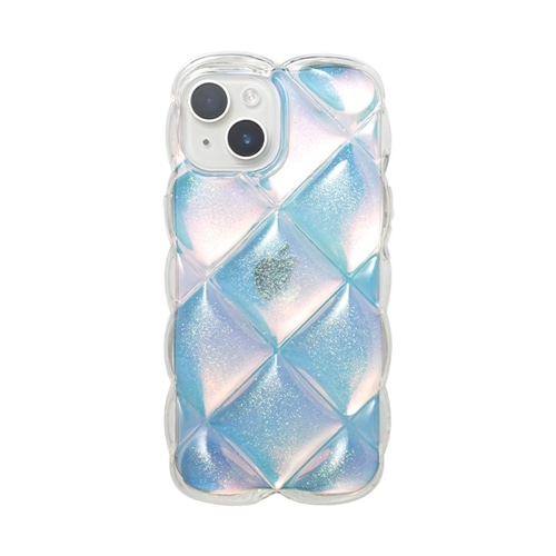 クリアキルティングケース iPhone15/14/13用